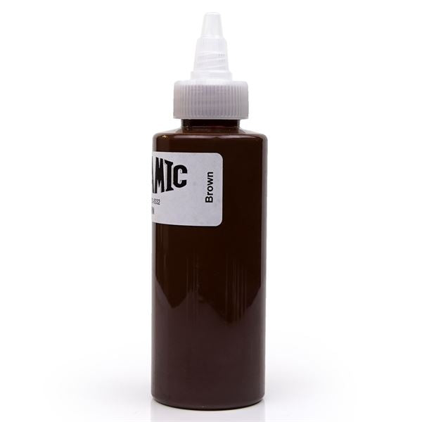 Dynamic Brown 4oz Tattoo Ink | Kingpin Tattoo Supply