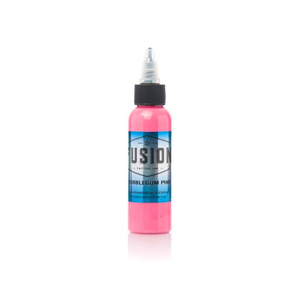 Fusion Ink Bubblegum Pink 1oz | Kingpin Tattoo Supplies – Kingpin ...