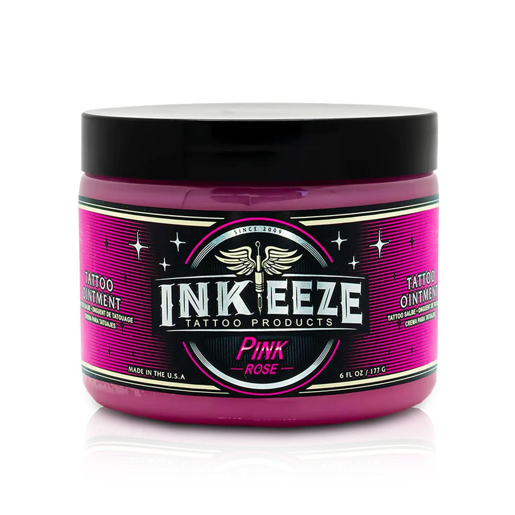Inkeeze Tattooing & Aftercare Ointment - Pink Rose (6oz) – Kingpin ...