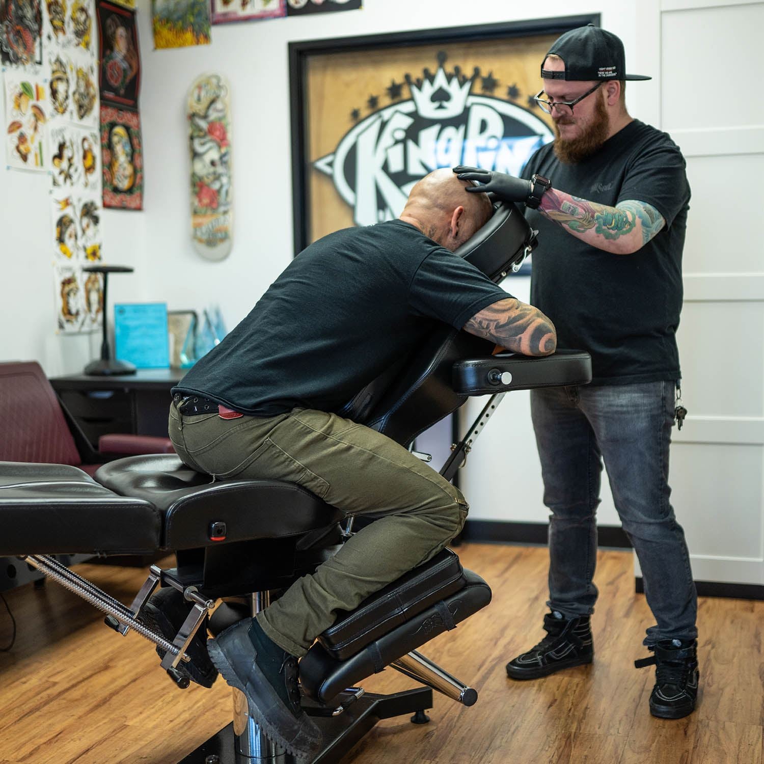 TATSoul Scalp Headrest Comfort Bundle | Kingpin Tattoo Supply