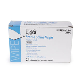 PDI Sterile Saline Wipes to Cleanse Skin Before and After Tattoos Preparation